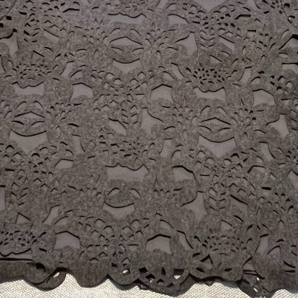 ANTHROPOLGIE X KNITTED & KNOTTED LASER CUT WOOL BLEND TOP - Picture 3 of 9